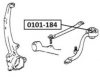TOYOT 4866030211 Control Arm-/Trailing Arm Bush
